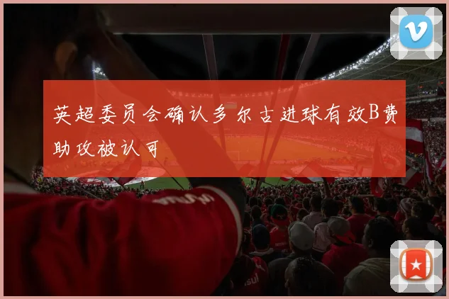 英超委员会确认多尔古进球有效B费助攻被认可